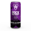 Testa di moro Rock Brewery bier in paars blikje